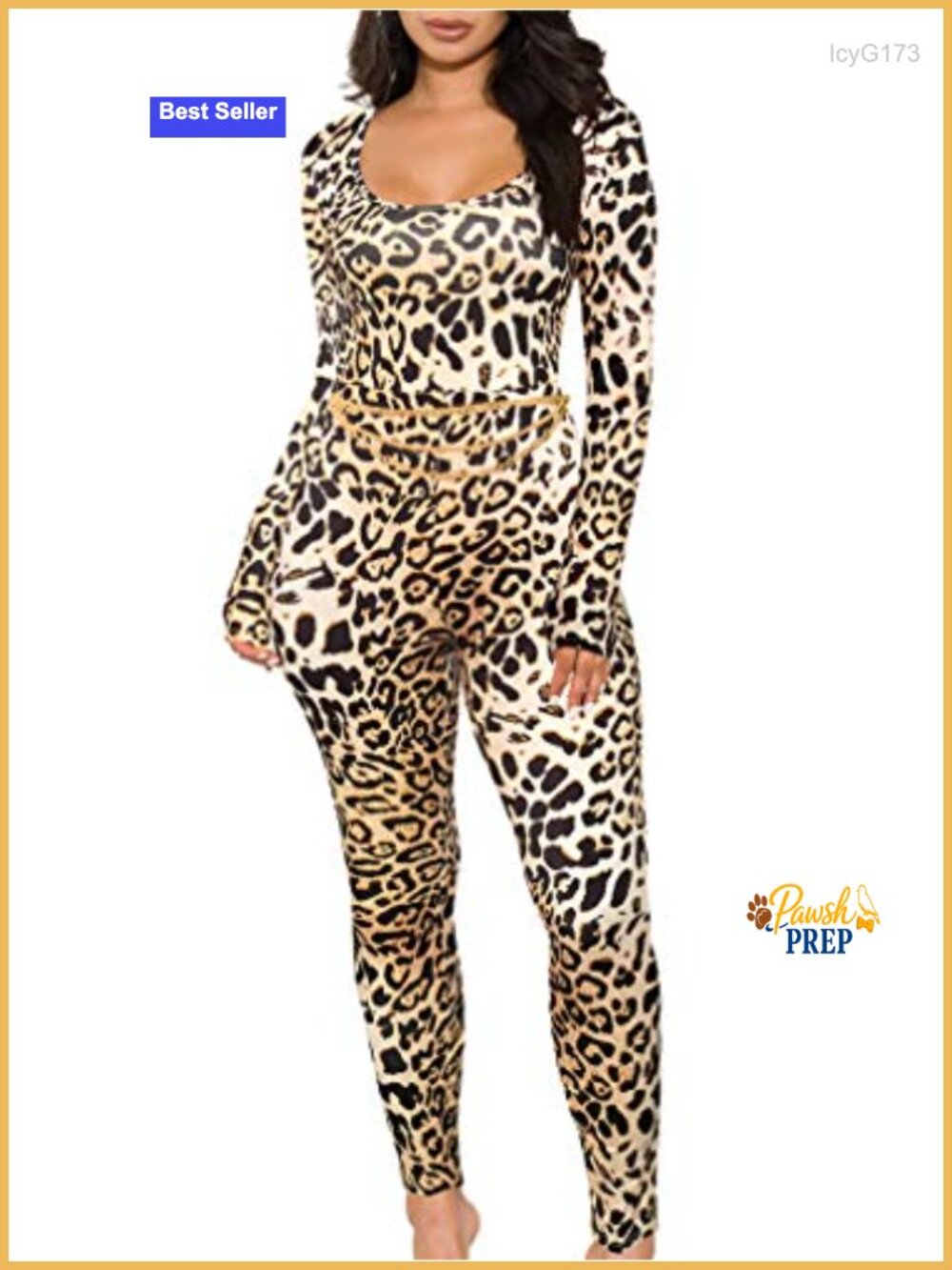 Women's Sexy Long Sleeve Bodycon Club Jumpsuit Slim Fit Scoop Neck
